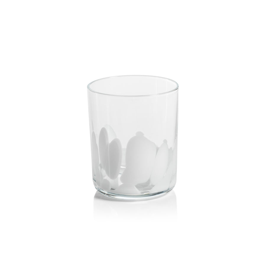 Porto White Spot Tumbler - Set of 4 - Drinkware by Carlyle Avenue