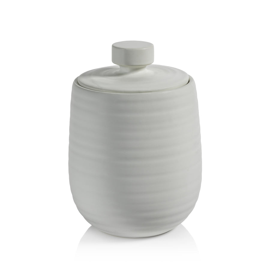 Arpège Lidded Jar - Jar by Carlyle Avenue
