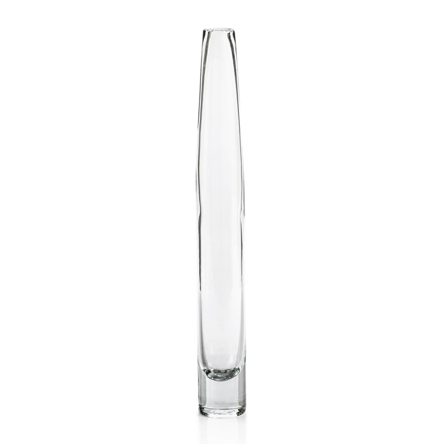 Tate Slim Glass Vase - Clear