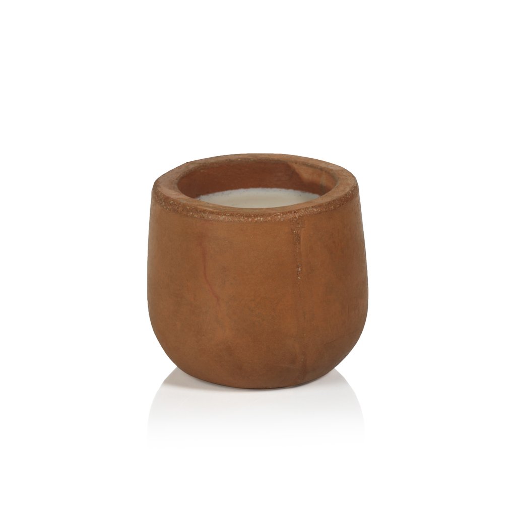 San Juan Outdoor Concrete Scented Candle - Terracotta - Candles by Carlyle Avenue