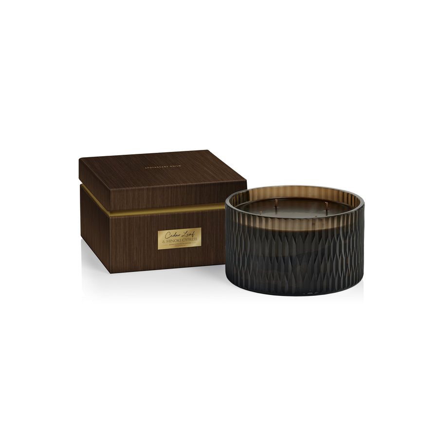 AG Cedar Leaf & Hinoki Cypress Candle Jar w/Box