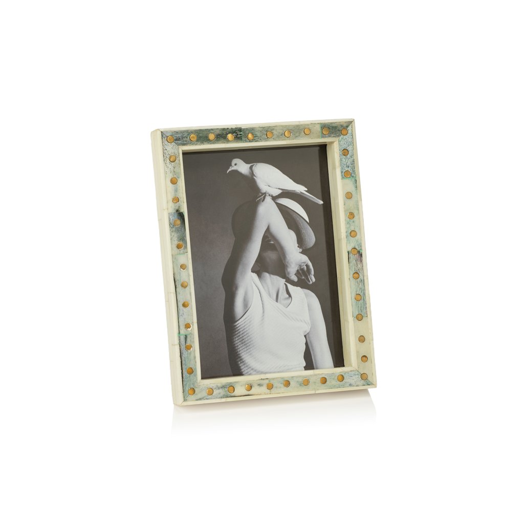 Punta Ala Inlaid Bone Photo Frame - Picture Frames by Carlyle Avenue
