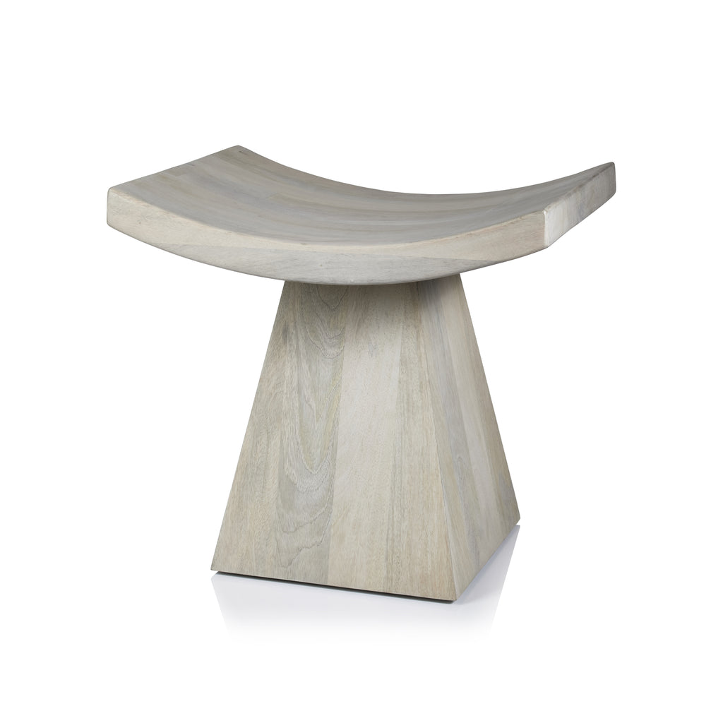 Niigata Mango Wood Stool - Furniture by Carlyle Avenue