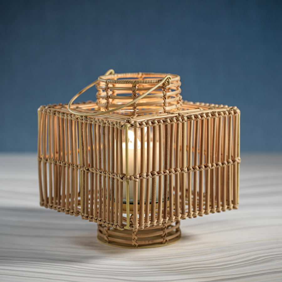 Moana Bamboo Lantern - Candle Holders by Carlyle Avenue