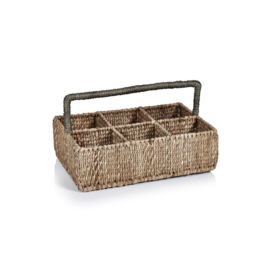 Matera Seagrass Drinkware / Cutlery Caddy - Tray by Carlyle Avenue