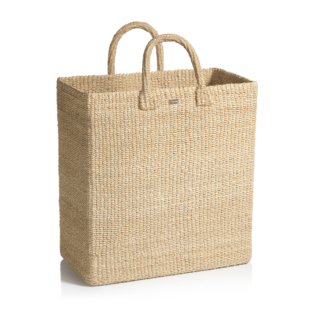 Serene Rectangular Abaca Hamper - Baskets by Carlyle Avenue