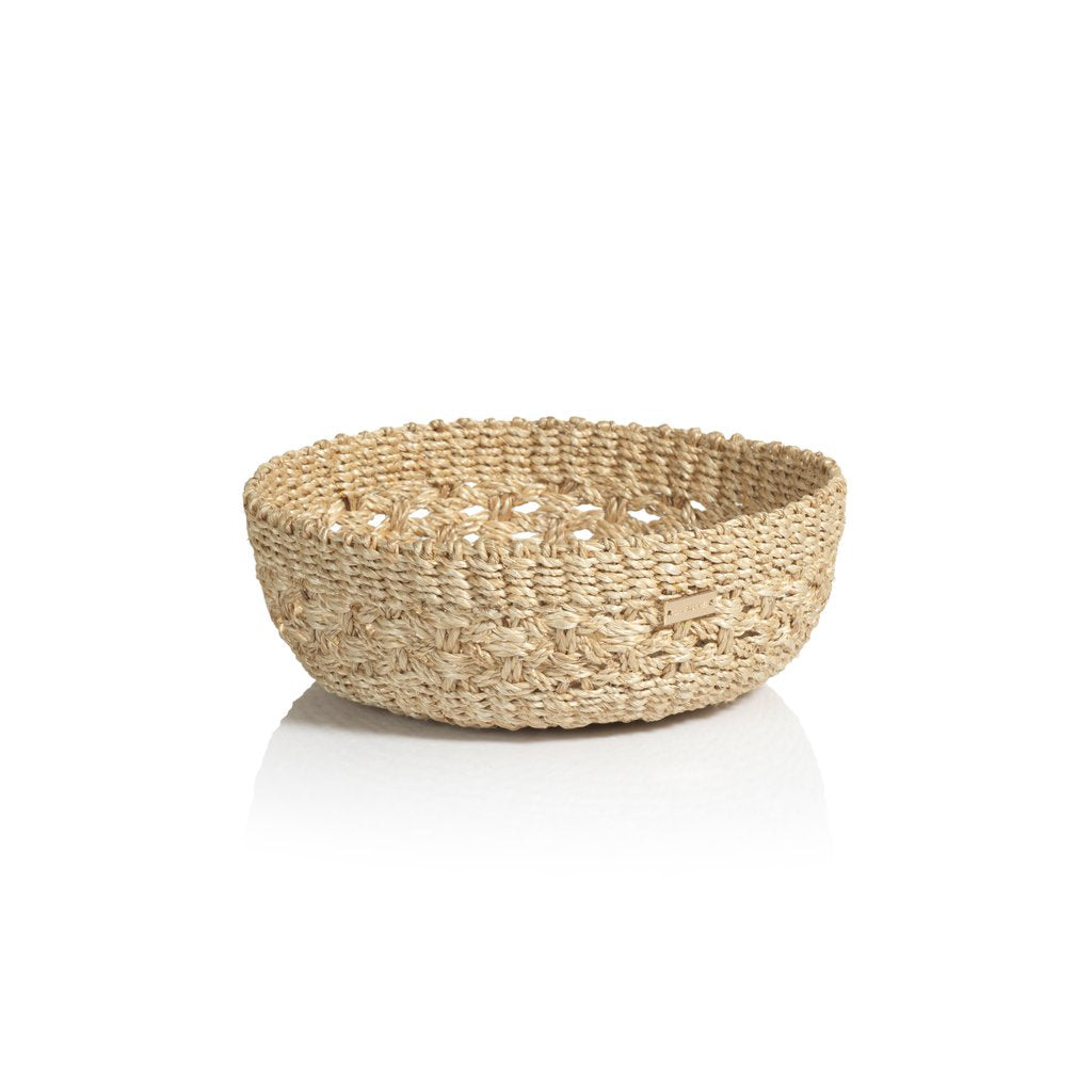 Myra Abaca Bowl/Basket - Baskets by Carlyle Avenue