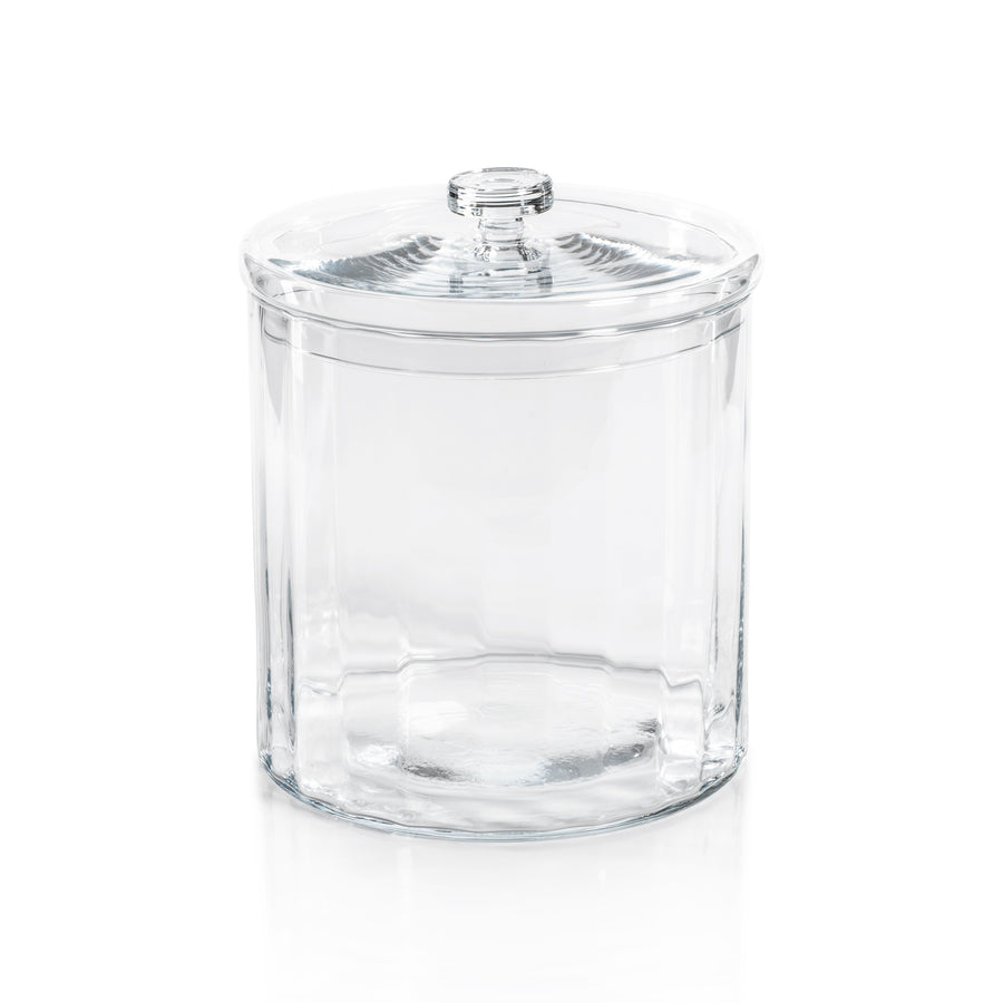 Optic Glass Bonbonnière - Jar by Carlyle Avenue