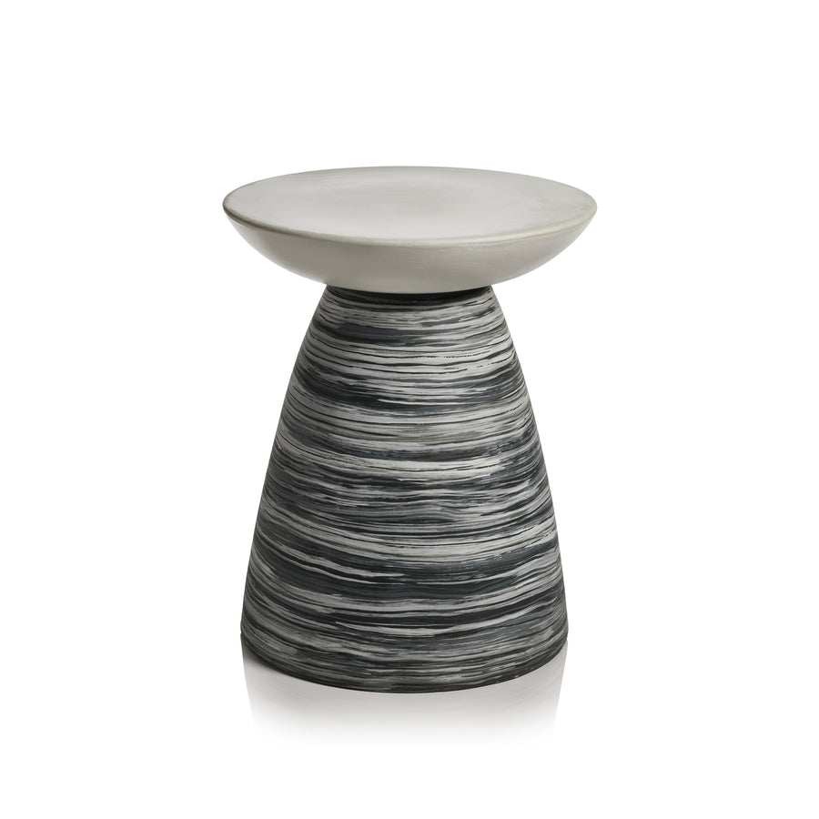 Costa Marina Earthenware Stool - Furniture by Carlyle Avenue