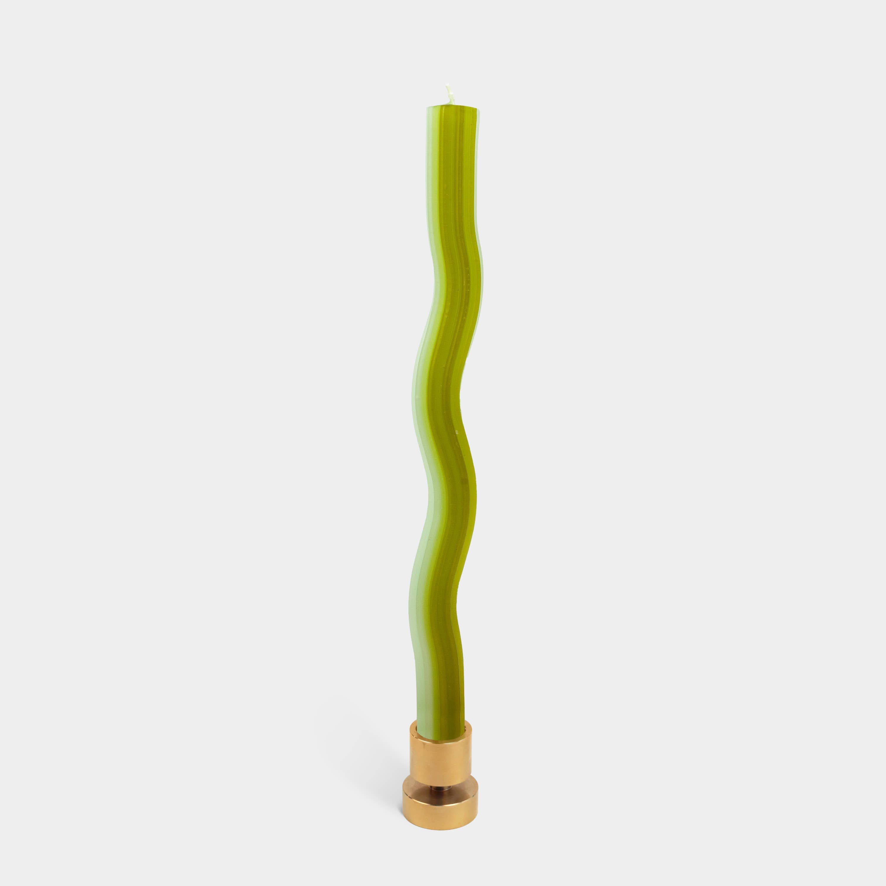 Wiggle Rope Candles - Green