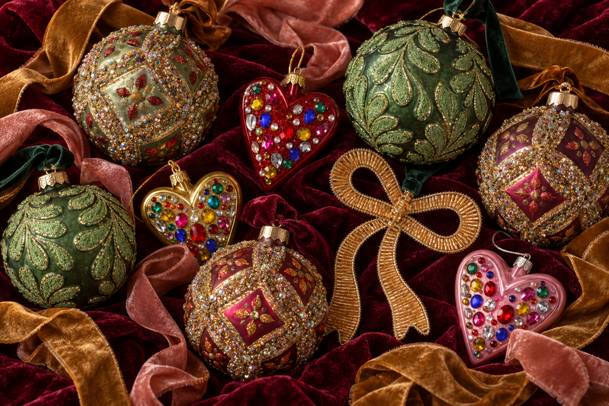 Jeweled & Beaded Ornaments