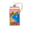 Matchbook Ornament - Capri -  by Carlyle Avenue