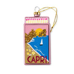 Matchbook Ornament - Capri -  by Carlyle Avenue