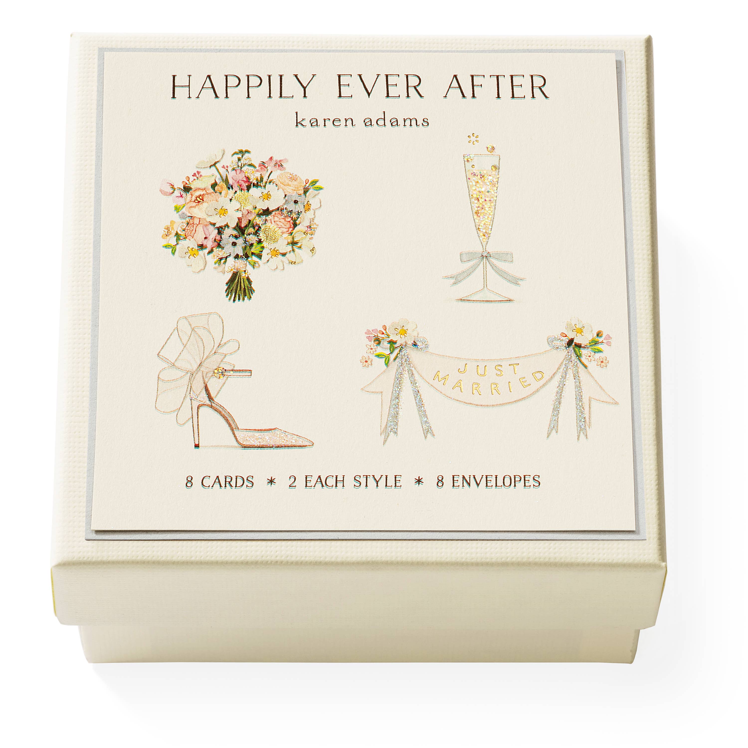 Just Married Individual Gift Enclosure - Greeting Cards by Carlyle Avenue