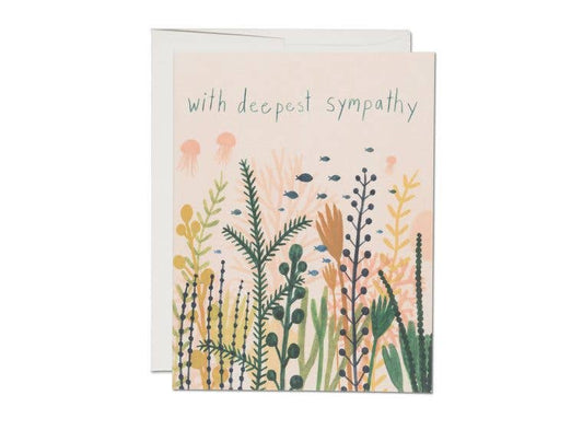 Underwater Sympathy greeting card