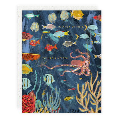 You're a Keeper - Love Card - CARLYLE AVENUE