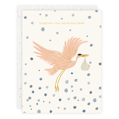 Sending You So Much Love - Baby Card -  by Carlyle Avenue