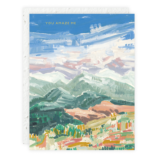 You Amaze Me- Congratulations Card