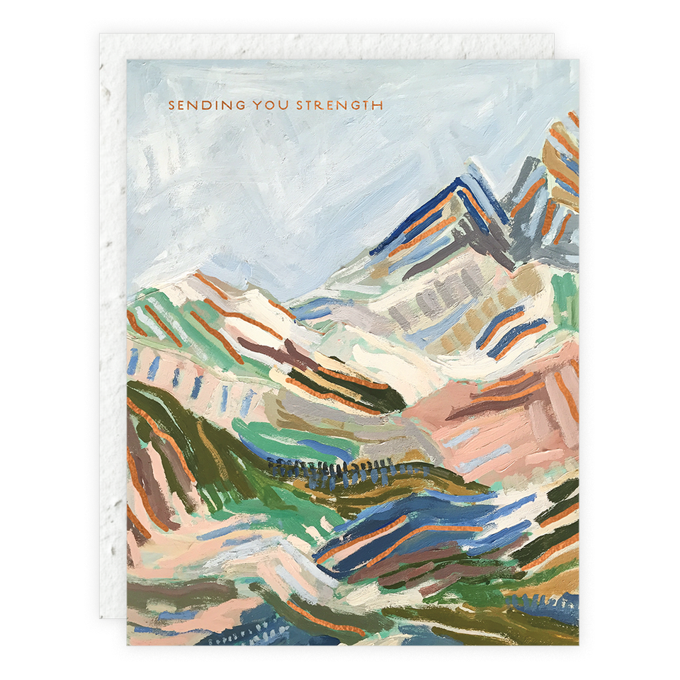 Sending You Strength - Sympathy Card -  by Carlyle Avenue