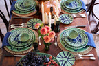 Amalfi Dinner Plate Green - 10.6" Diameter - Serveware by Carlyle Avenue