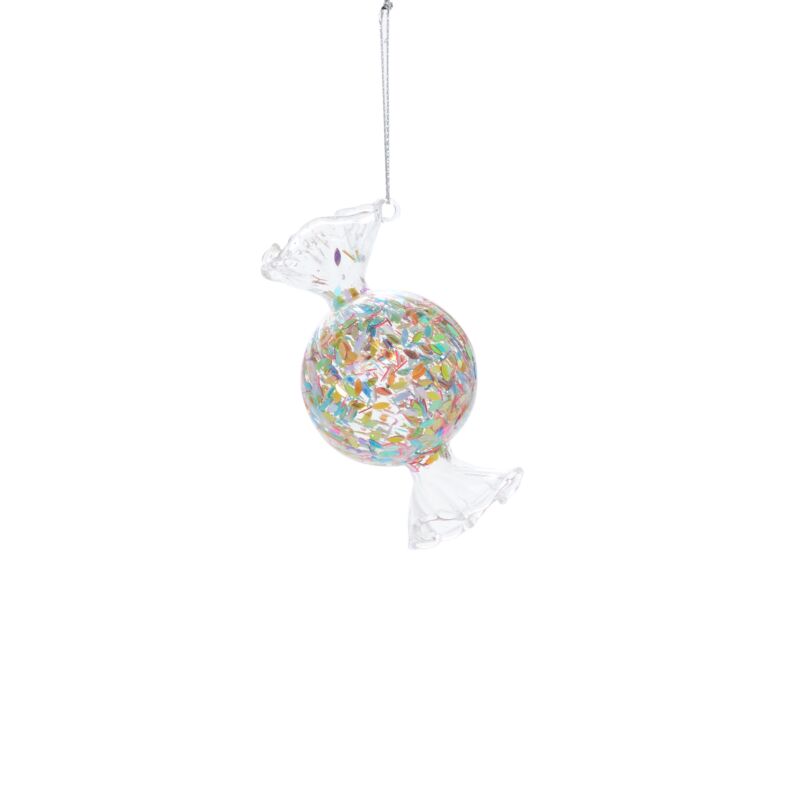 Glass Candy Ornament