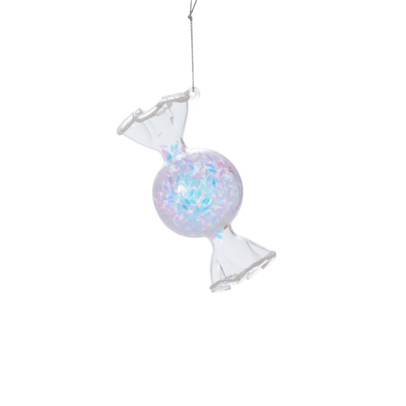 Glass Candy Ornament