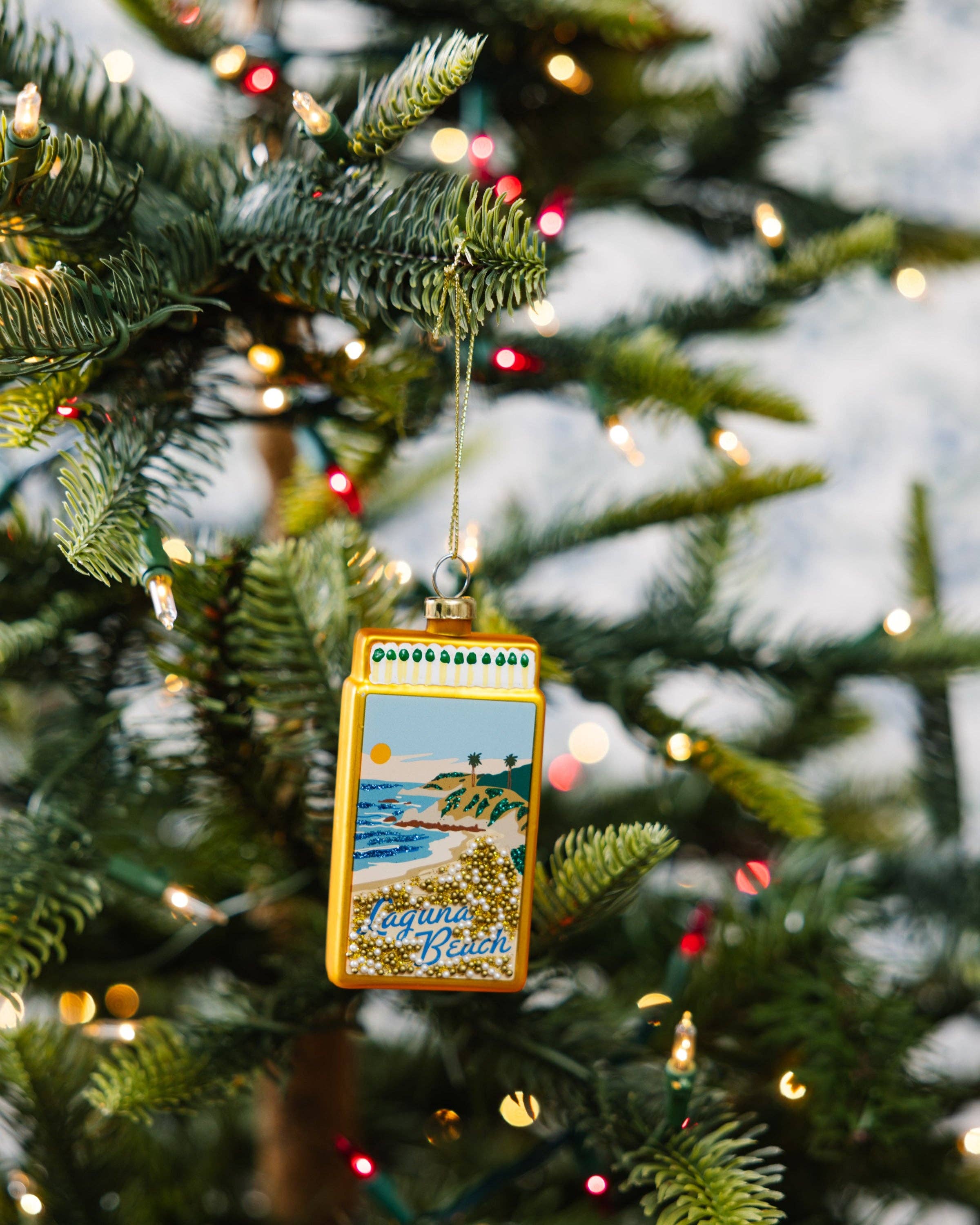 Matchbook Ornament - Laguna Beach - Thumbnail 2