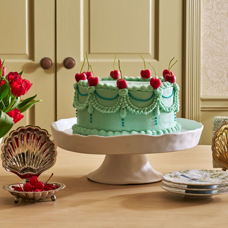 Alfresco Ceramic Footed Serving Bowl