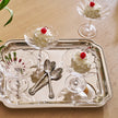 Alsace Elegant Brass Tray - Polished Nickel