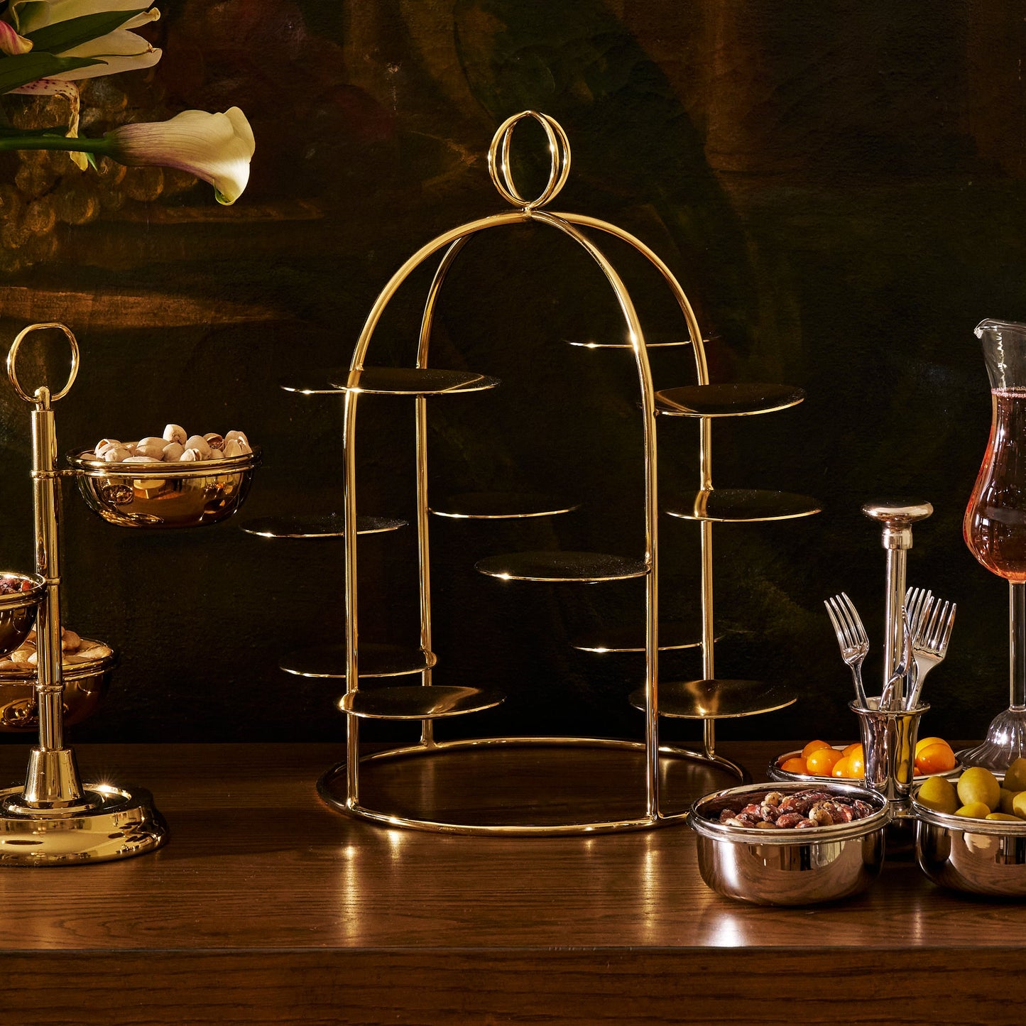 The Grand Culinary Display Tower