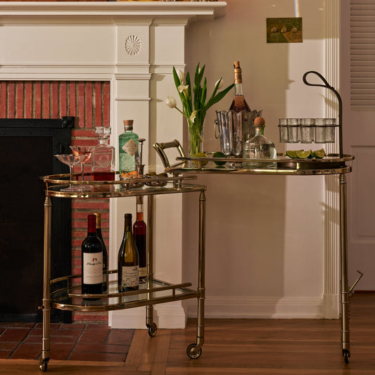 Spiga Gold Bar Cart