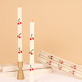 Cherry Taper Candles - Candles by Carlyle Avenue