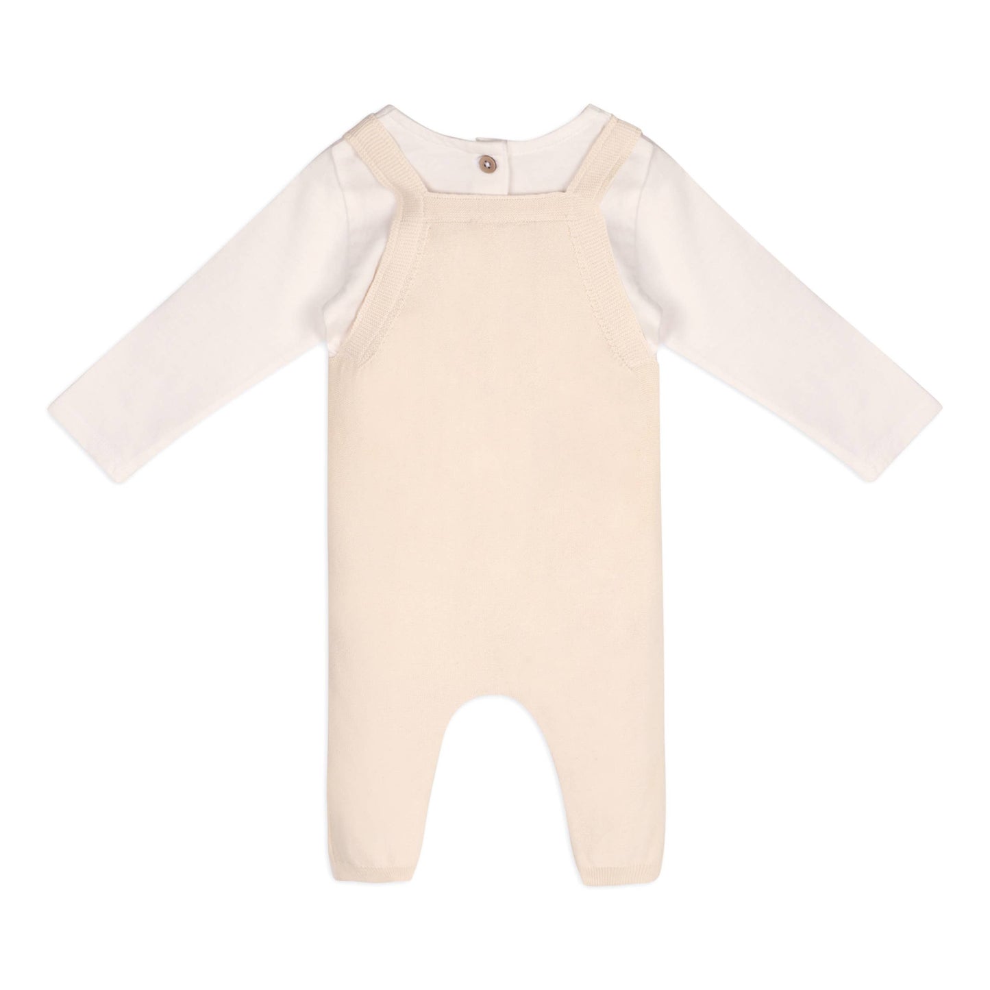 Mini Flowers Cable Knit Baby Overall & Bodysuit (Organic)