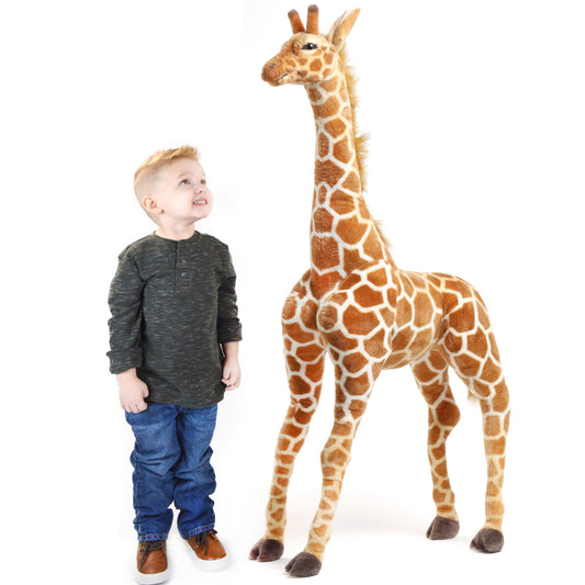 Jani The Savannah Giraffe | 52 Inch Stuffed Animal Plush