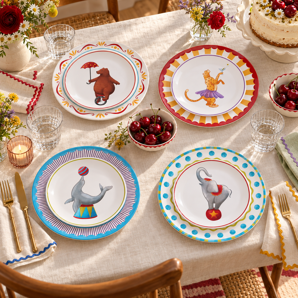 Circus "Paper" Plate Collection