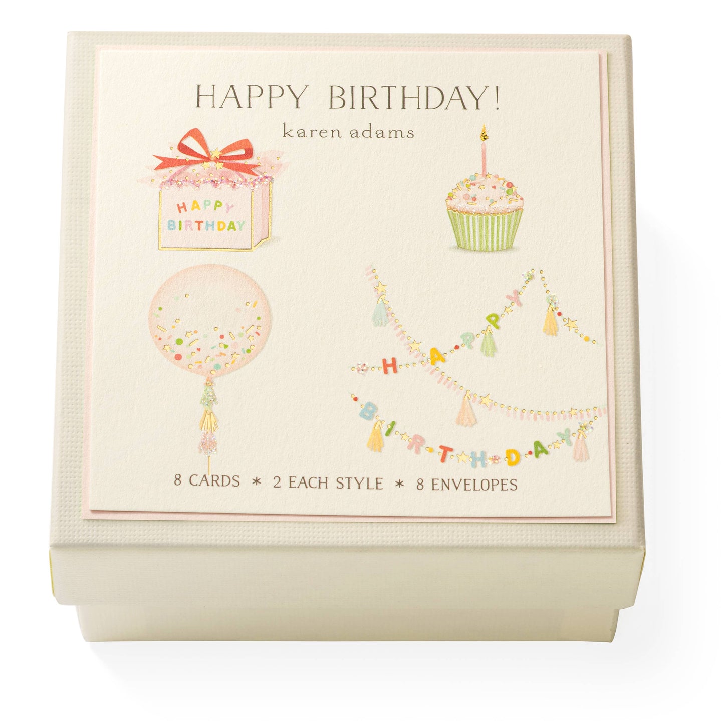 Birthday Swag Individual Gift Enclosure - Greeting Cards by Carlyle Avenue