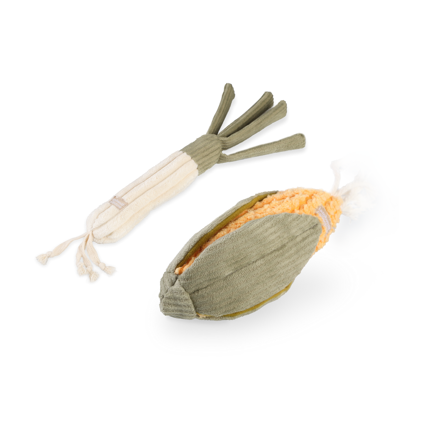 CORN + LEEK SET//ENRICHMENT DOG TOY