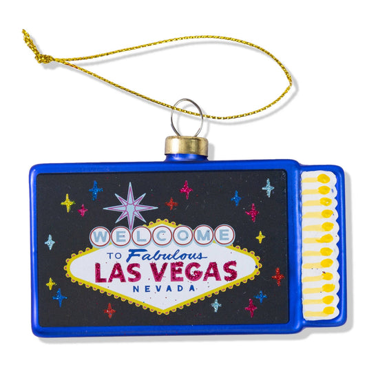 Matchbook Ornament - Las Vegas -  by Carlyle Avenue