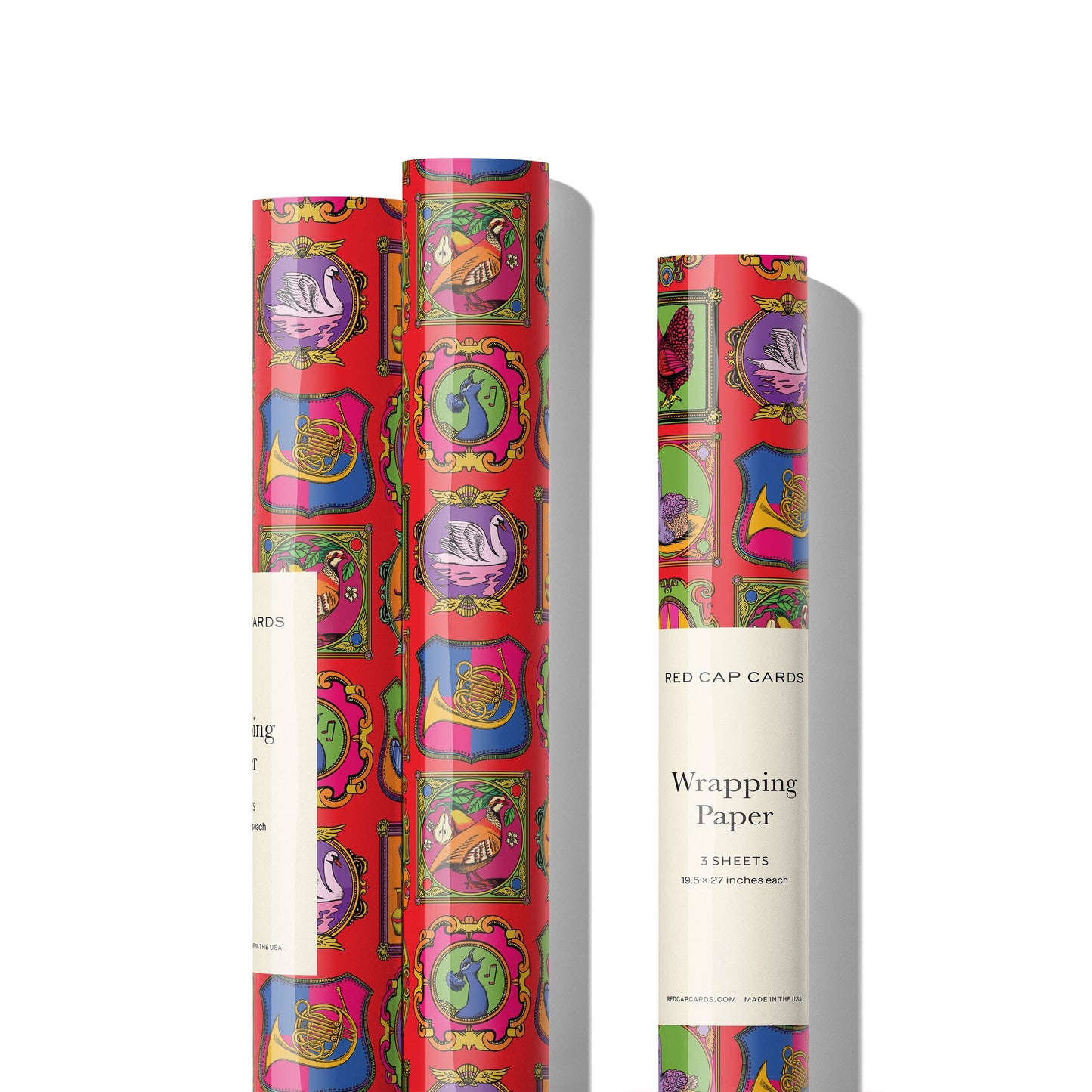 12 Days of Christmas wrapping paper -  by Carlyle Avenue