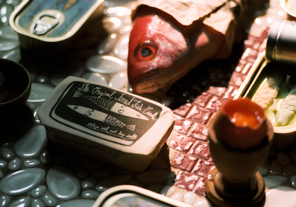 Tinned Fish Candle - Olive Oil and Sea Salt - Candles by Carlyle Avenue