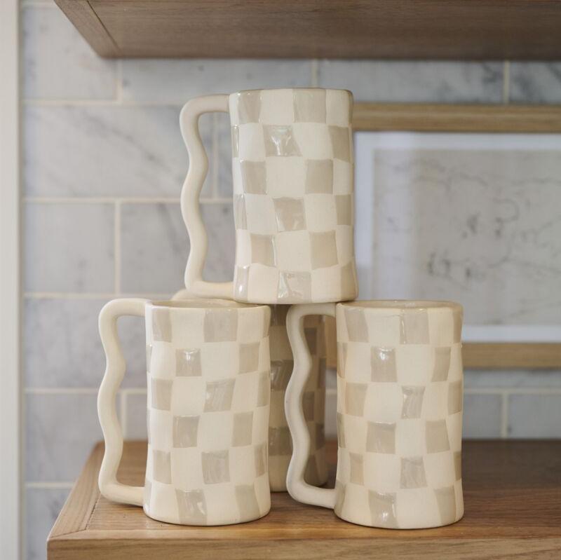 Checkered Mug