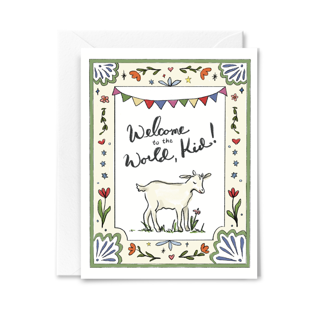 Welcome Kid Baby Card - CARLYLE AVENUE