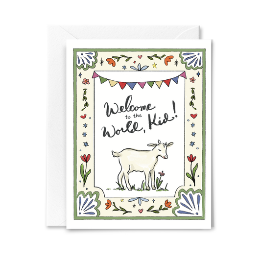 Welcome Kid Baby Card - CARLYLE AVENUE