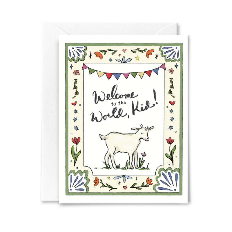 Welcome Kid Baby Card - CARLYLE AVENUE