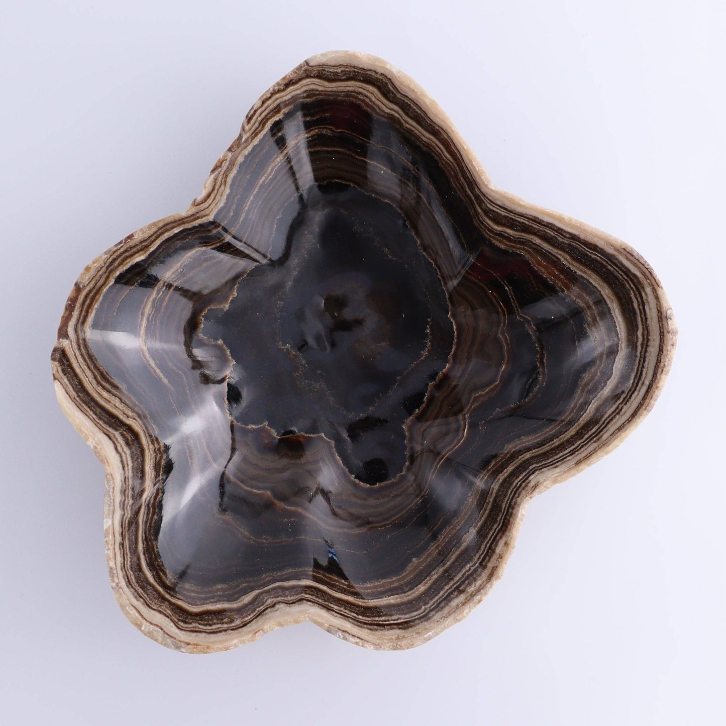 Mexican Onyx/Calcite Chocolate BOWL OOAK