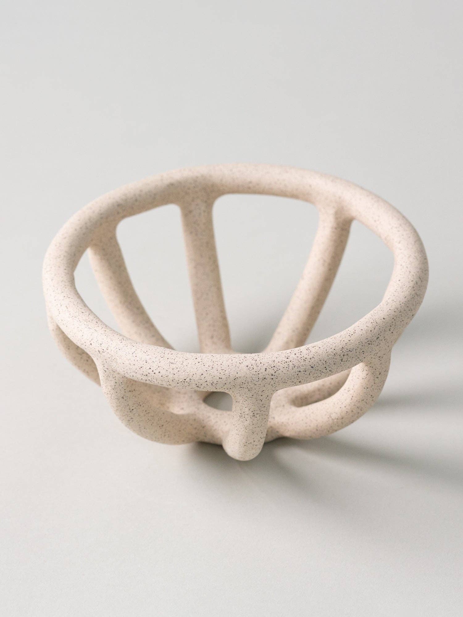 Prong Fruit Bowl, Sand