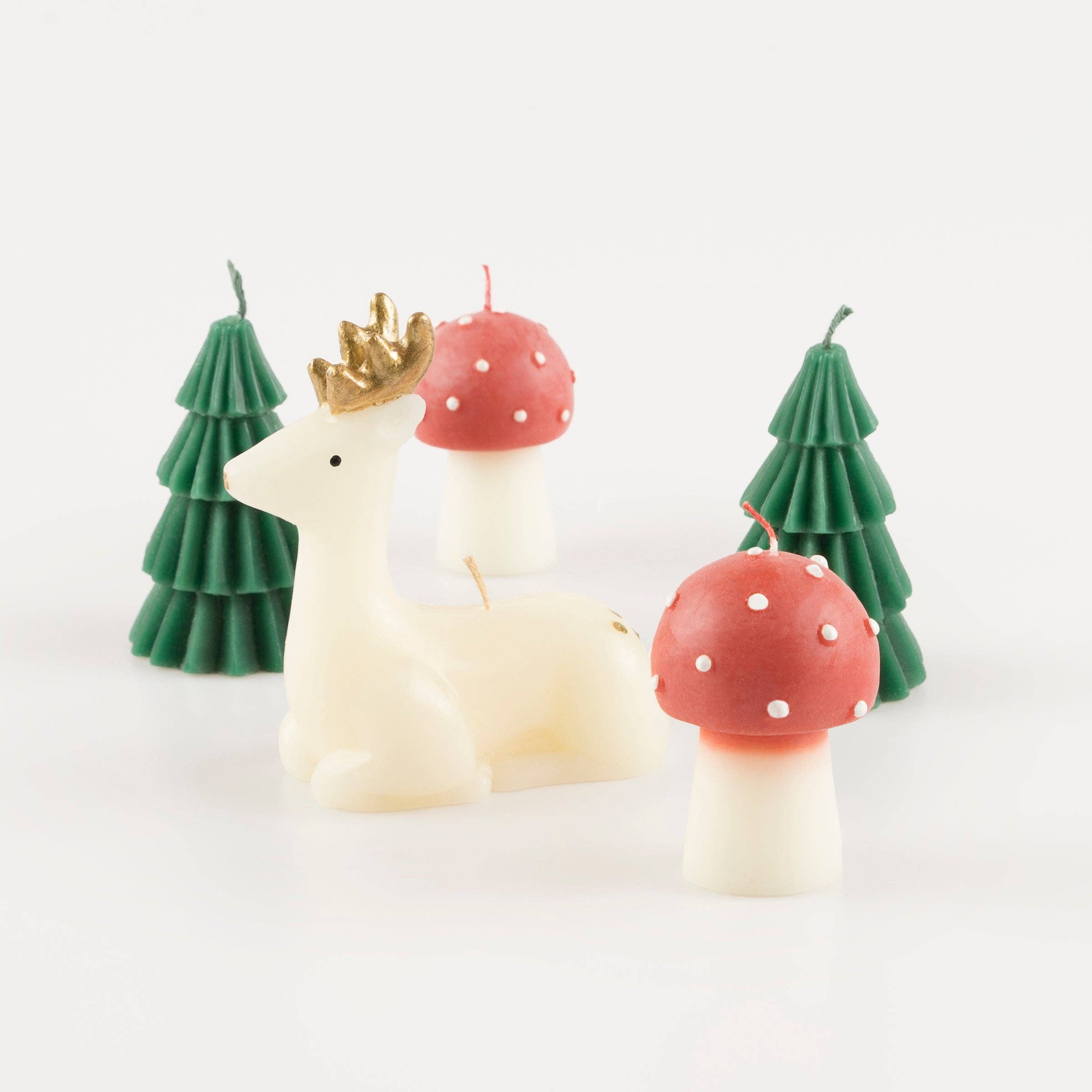 Meri Meri Winter Woodland Candles - Thumbnail 4