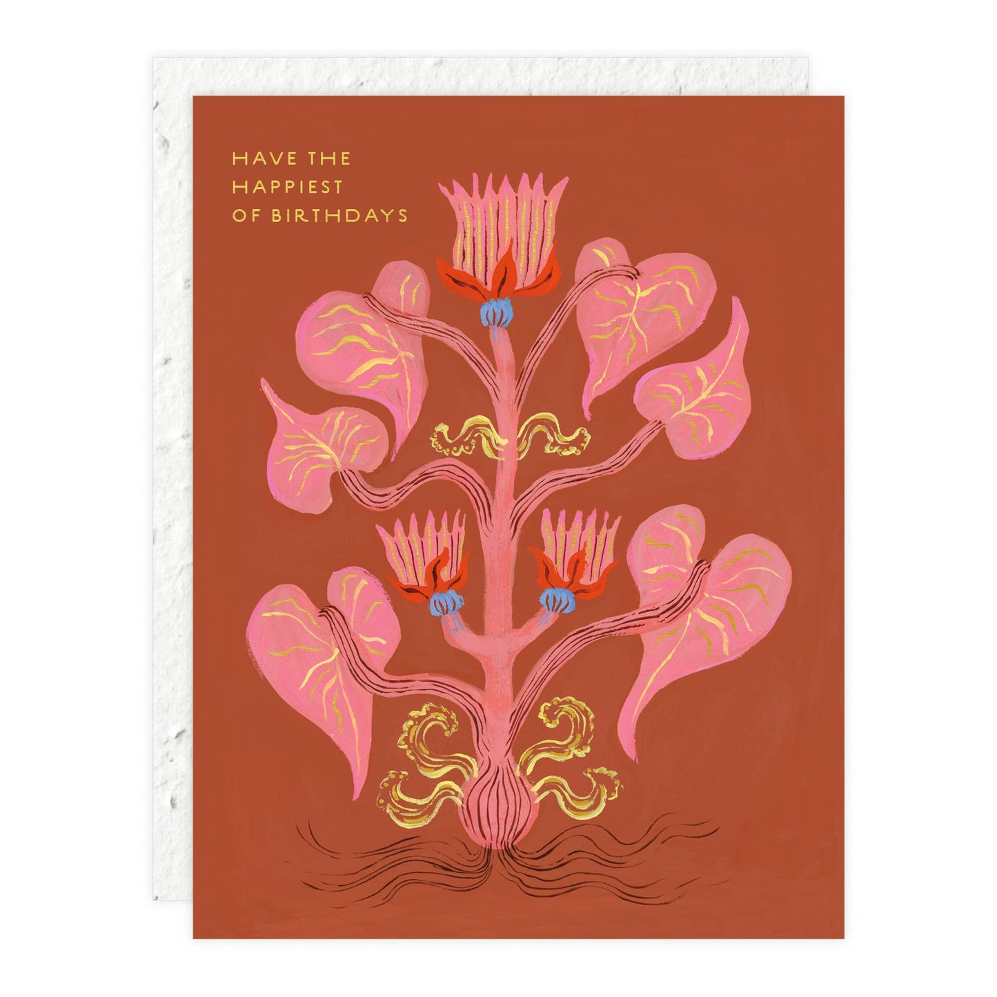 Heart of Flowers - Birthday Card