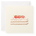 Strawberry Mille-Feuille Individual Gift Enclosure - Greeting Cards by Carlyle Avenue