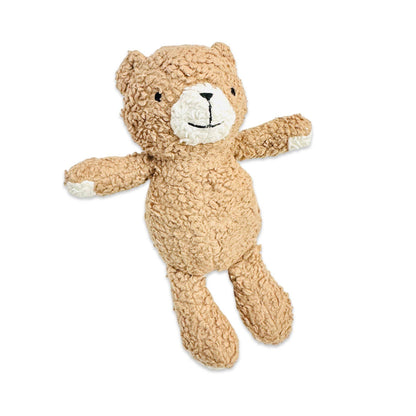 Peanut Lil Bear SHERPA Knit Stuffed Soft Toy (Organic) - Kids by Carlyle Avenue